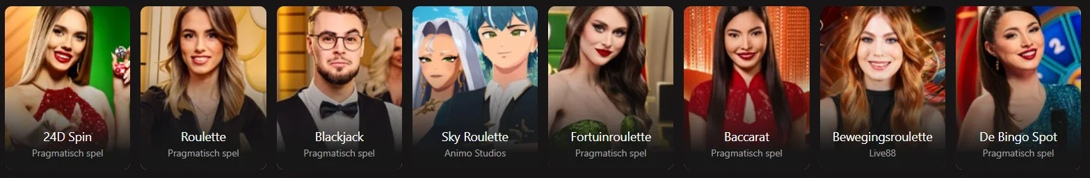 Betninja Casino Live casino